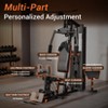 Home Gym Equipment, Multifunctional Full Body Workout Machines with 150 LBS Weight Stack & Pulley Ststem, Exercise Equipment for Strength Training - 3 of 4
