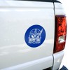 Hampton University Pirates Logo Automotive Car Window Locker Circle Bumper Sticker - 4 of 4