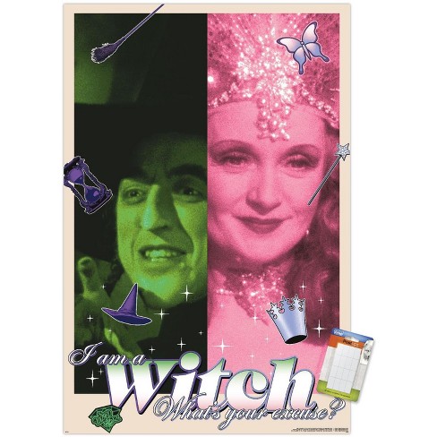 Trends International The Wizard Of Oz - I Am A Witch Unframed Wall ...