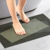 Unique Bargains Geometric Modern Abstract Retro Mid Century Bath Mat 1 Pc - 2 of 4