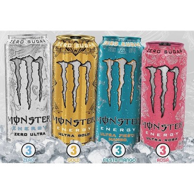 Monster Energy Ultra Variety Pack - 12pk/16 fl oz Cans