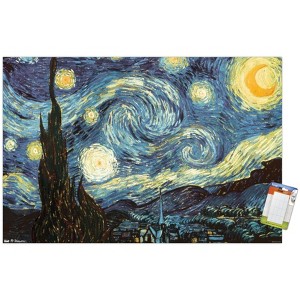 Trends International Starry Night Unframed Wall Poster Prints - 1 of 4