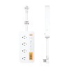 j5create Matter Enabled Smart Plug Power Strip With 4-Outlets and 4 USB Ports, JSPAC4430 - 3 of 4