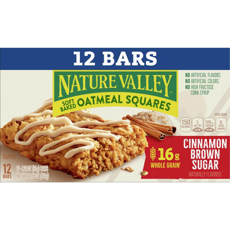 Nature Valley Soft Baked Oatmeal Cereal Bars - 12ct/14.88oz, 3 of 13