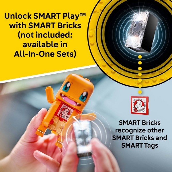 LEGO Pokémon SMART Play: Choque en la Caverna de Charmander y Geodude 72157 5