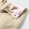 Toddler Girls' Skinny Slim Fit Uniform Chino Pants - Cat & Jack™ - 3 of 3