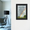 "Rainbow Bridge" by Trendy Decor 4U, Ready to Hang Framed Print, Black Frame - 2 of 4
