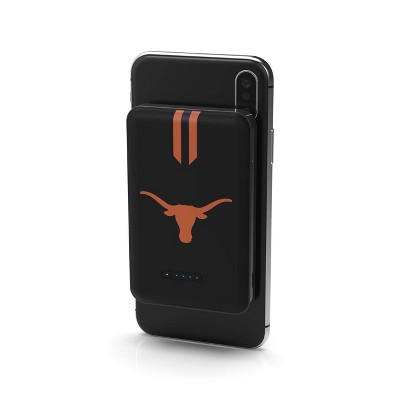 NCAA Texas Longhorns 5000mAh Wireless Charging Power Bank