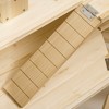 Whisen 3-Tier Wooden Large Hamster Cage & Pet Houses, Small Animal Exercise Play House - Natural - 2 of 4