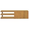 vidaXL Wall-mounted Bathroom Cabinet 43.3"x15.7"x11.8" Solid Wood Teak - 3 of 4