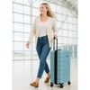 World Traveler Dejuno Motley 24-Inch Lightweight Hardside Expandable Spinner Luggage - 2 of 3