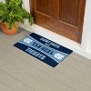 Evergreen Come Back with Tickets University of North Carolina 28" x 16" Woven PVC Indoor Outdoor Doormat - 4 of 4