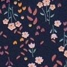 navy floral