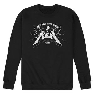 Men's - Barbie - Country Metal Ken Graphic Fleece Sweatshirt - 1 of 4