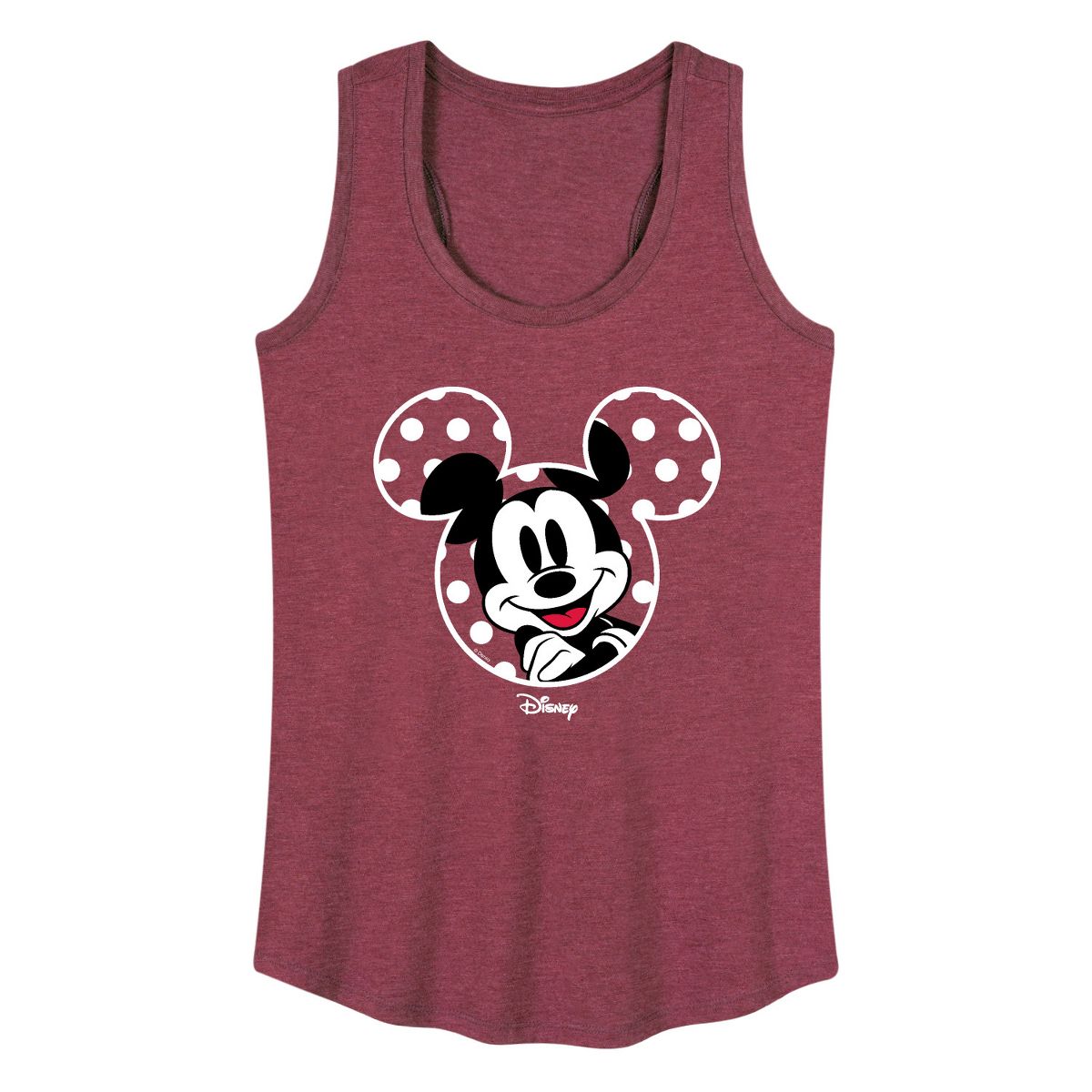 Women's - Disney - Mickey Ears Graphic Racerback Tank - thumbnail 7
