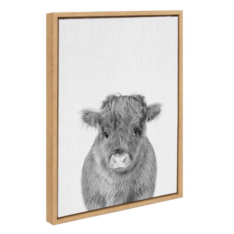  18" x 24" Sylvie Calf 4 Framed Canvas by Simon Te of Tai Prints - Kate & Laurel All Things Decor, 2 of 7