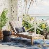 78"x24" Cabana Stripe Outdoor Chaise Lounge Cushion - Threshold™ - 2 of 4