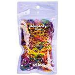 scunci Medium Size Polyband Hair Ties In Re-Sealable Bag - 500ct