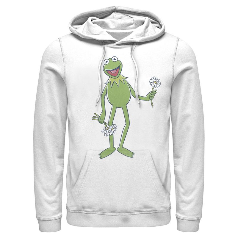 Men's The Muppets Flower Power Pull Over Hoodie, 1 of 5