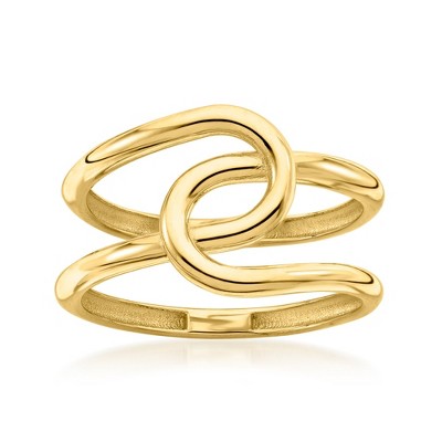 Ross-Simons Italian 14kt Yellow Gold Infinity Knot Ring