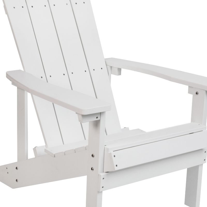 Flash Furniture Charlestown Commercial All-Weather Poly Resin Wood Adirondack Chair, 6 of 12