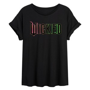Women's - Wicked -  Oversized Graphic T-Shirt - 1 of 4