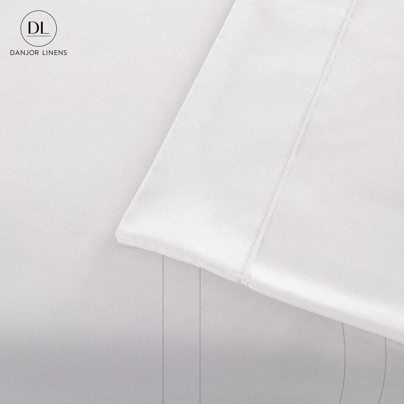 Danjor Linens Luxury Pillowcase and Sheet Bedding Set 1800 Series, 3 of 6