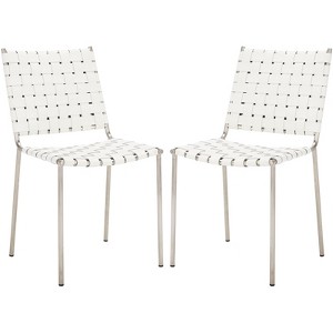 Wesson Woven Dining Chair (Set of 2) - DCH3005 - Safavieh - 1 of 4