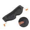 Unique Bargains Sleep Eye Mask with Earplugs Black 1 Pc - 3 of 4