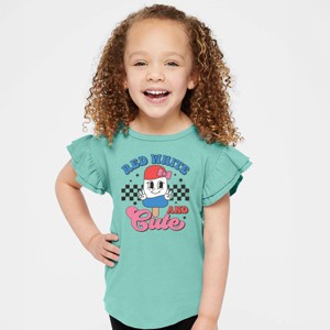 The Juniper Shop Red White And Cute Popsicle Flutter Sleeve Tee - 1 of 4
