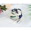 Allegra K Women's Spring Floral Flower Print Triangle Scarf Neck Scarves Neckerchief - 2 of 4