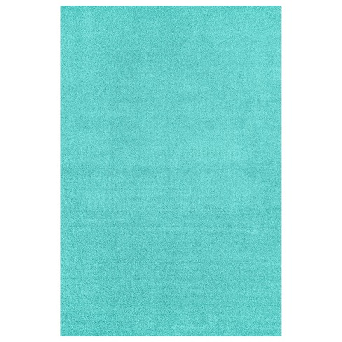 Garland Rug Gramercy 4'x6' Bathroom Carpet Sea Foam: Non-Skid, Machine Washable, Polypropylene Bath Mat - image 1 of 4