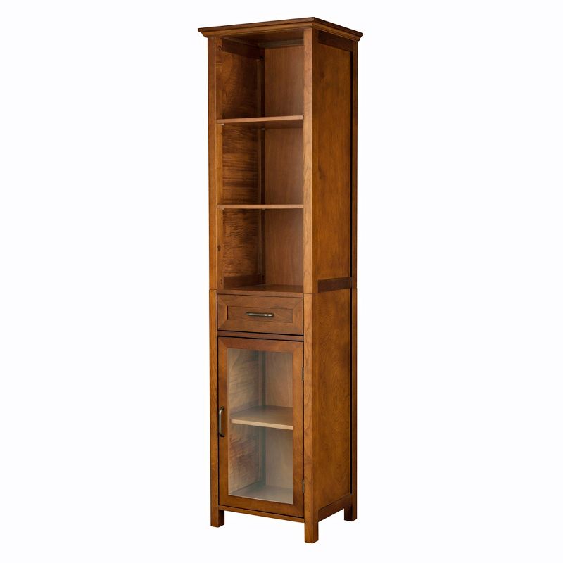 Teamson Home Avery Freestanding Linen Cabinet with Mixed Storage, 1 of 11