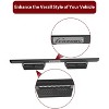 Running Boards 450LB Black Powder Coating Non-Slip Design Side Steps Rock Sliders Fits 2018 2019 2020 2021 2022 2023 2024 2025 Wrangler JL 4DR - 3 of 4