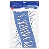 Beistle Plastic Jumbo Happy Father's Day Yard Sign, 11.75" x 3' 11", (1/Pkg) Multicolored - 3 of 4