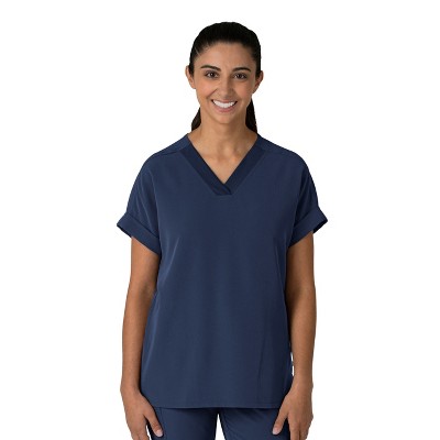 Wink Nova Women's Drop Shoulder Boxy Scrub Top