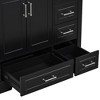 NicBex Bathroom Storage Cabinet without Sink Bathroom Cabinets with 1 Spacious Cabinet, 4 Storage Drawers for Bathroom - 2 of 4
