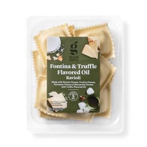 Fontina & Truffle Flavored Oil Ravioli - 9oz - Good & Gather™ - 1 of 3
