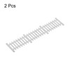 Unique Bargains Home DIY Miniature Garden Decorative DIY Wood Picket Fence 2 Pcs - 3 of 4