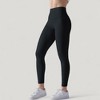Anna-Kaci Active Women's High Waist Seamless Full Length Leggings with Wide Waistband - 2 of 4