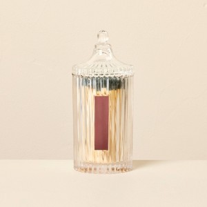 Matches in Glass Vessel with Lid - Hearth & Hand™ with Magnolia - 1 of 4
