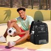 Hachikiko Heavy Duty Mesh Backpack - See Through Transparent Bookbag for School, Swimming, Beach, Sports & Travel - 2 of 4