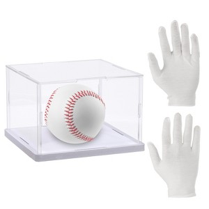 Unique Bargains Acrylic Dustproof Figure Doll Model Collectible Display Box - 1 of 4