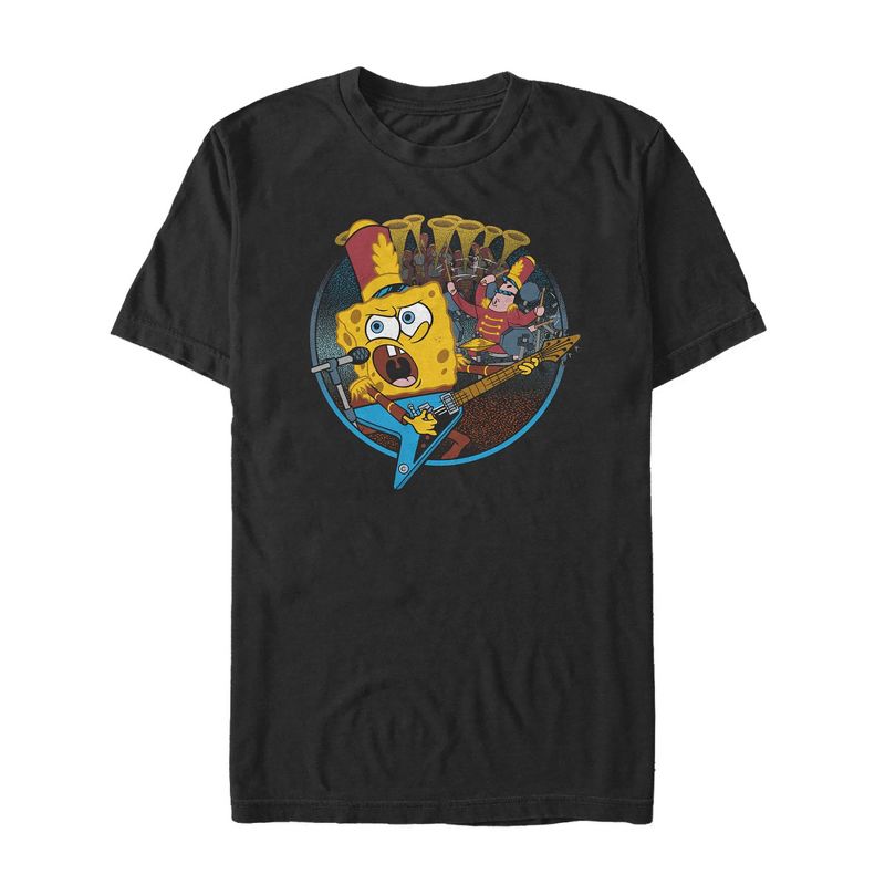 Men's SpongeBob SquarePants Bank Geek Practice T-Shirt, 1 of 6