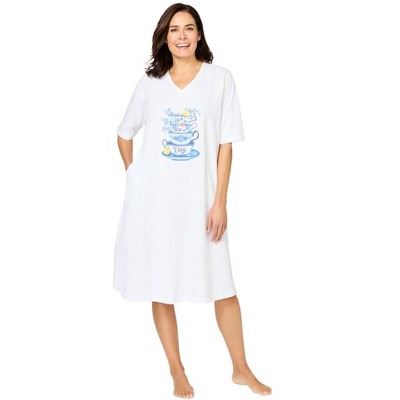 Only Necessities Plus Size  Graphic Sleepshirt