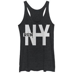 Women's CHIN UP Run New York Racerback Tank Top - 1 of 3