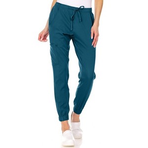 Medichic Women's Leah 5-Pocket Stretch Cargo Jogger Scrub Pants - 1 of 4