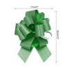 Unique Bargains Personalized Sparkly Gift Wrapping Large Pull Bows for Wedding Baskets 5 Pcs - 2 of 4