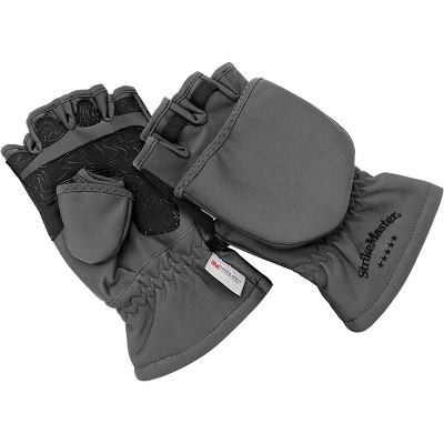 Glacier Glove Stripping And Fish Fighting Fingerless Gloves - Xl - Gray :  Target