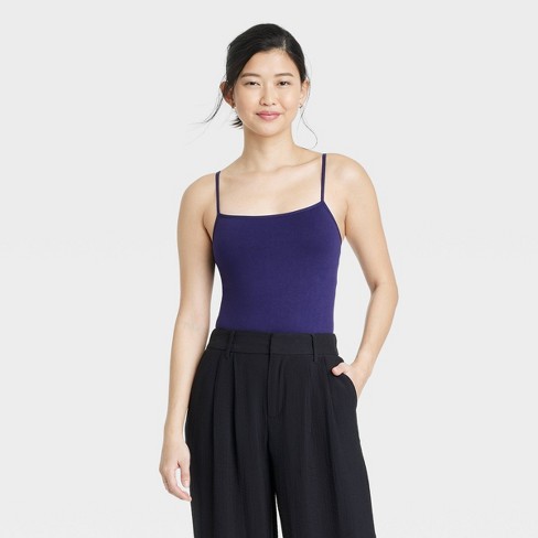 Women's Easy Seamless Cami - A New Day™ Navy Xs : Target